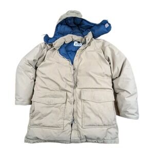 Woolrich Men's DOWN Insulated Anorak Hooded Arctic Parka Jacket Winter Coat XL